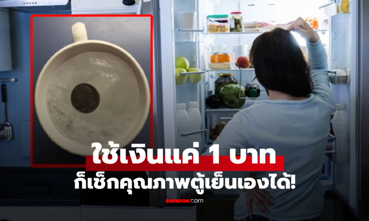 เช็กคุณภาพตู้เย็นง่ายๆ แค่ใช้เหรียญกับแก้วน้ำแข็งก็รู้ได้ทันที!