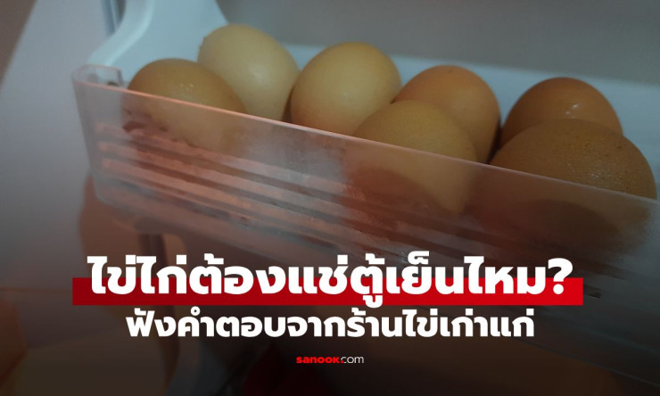 ไข่ไก่ต้องแช่ตู้เย็นไหม? ร้านไข่เก่าแก่เฉลยชัด อุณหภูมิต้องห้ามที่หลายคนเผลอทำกันทุกวัน