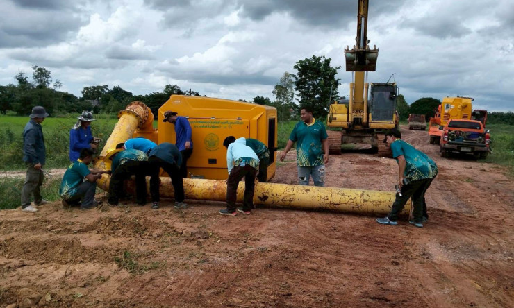 เปิดทางน้ำทั่วไทย! กรมชลประทาน ลุยกำจัดผักตบ-ติดตั้งเครื่องสูบน้ำ เร่งระบายน้ำฝ่าวิกฤตฤดูฝน
