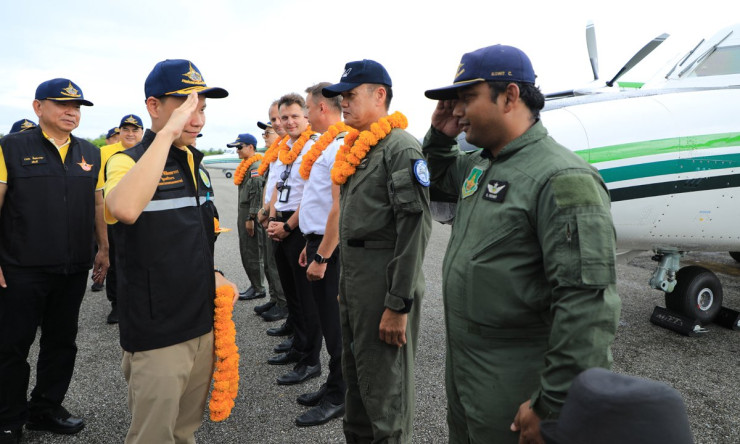 รมว.เกษตรฯ รับมอบเครื่องบิน L-410NG ลำใหม่ เสริมศักยภาพฝนหลวงที่สนามบินตาก